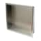 Alfi Brand 16 x 16 Brushed SS Square Sgl Shelf Bath Shower Niche ABN1616-BSS - alternate 9